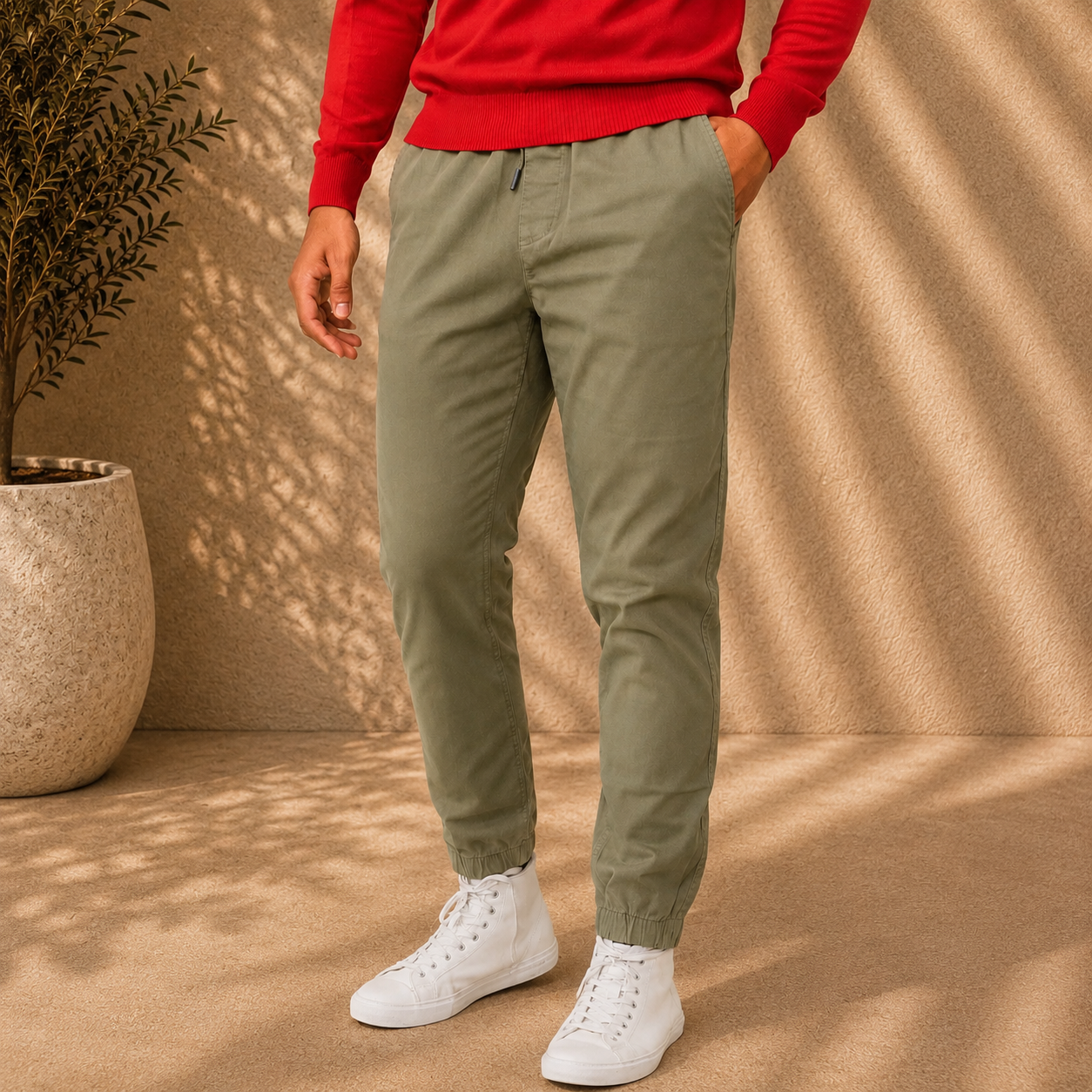 Men Cargo Joggers