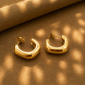 Chunky Hoop Earrings