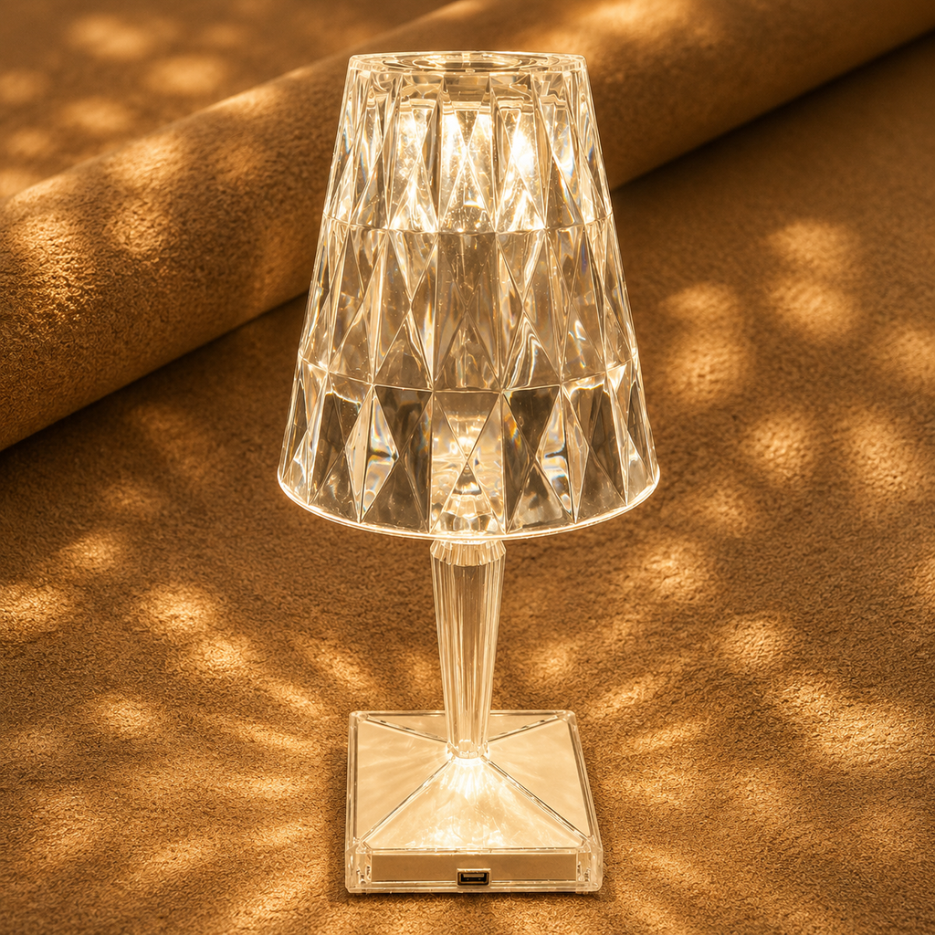 Crystal Diamond Lamp