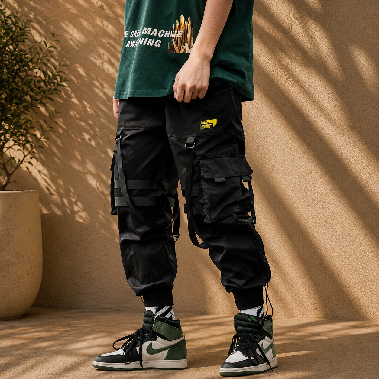 Techwear Cargo Joggers