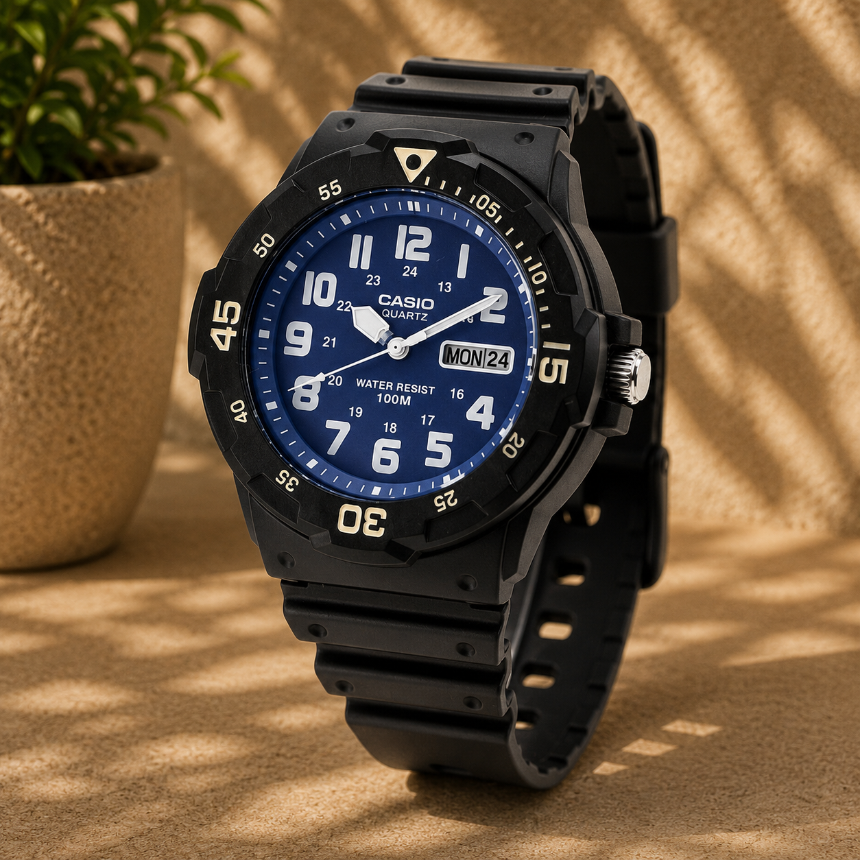 Blue Dial Watch