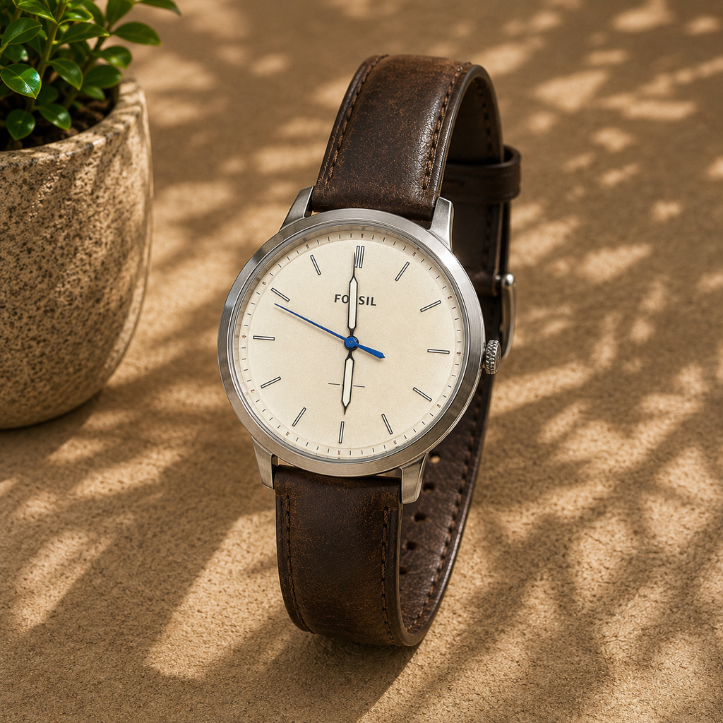 Minimalist Leather Watch