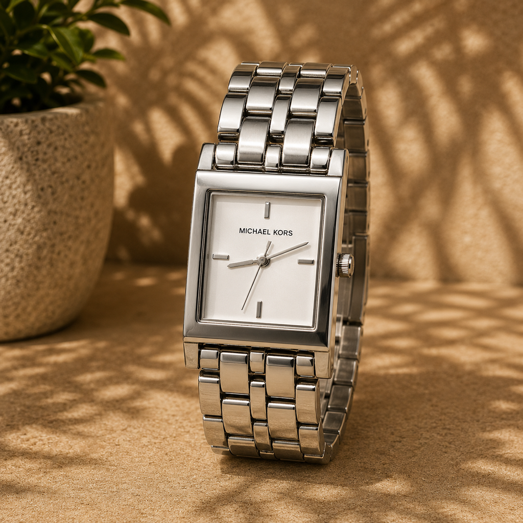 Silver Runway Watch