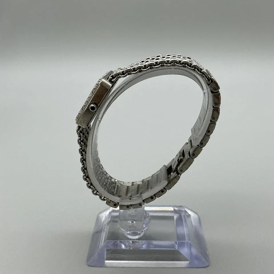 Diamond Silver Watch