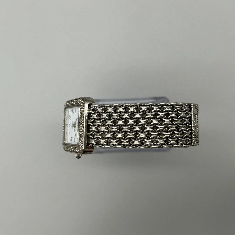 Diamond Silver Watch