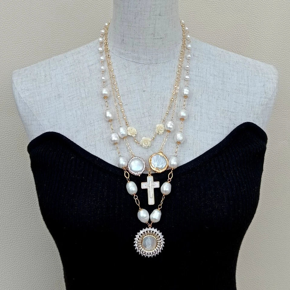 Pearl Layered Necklace