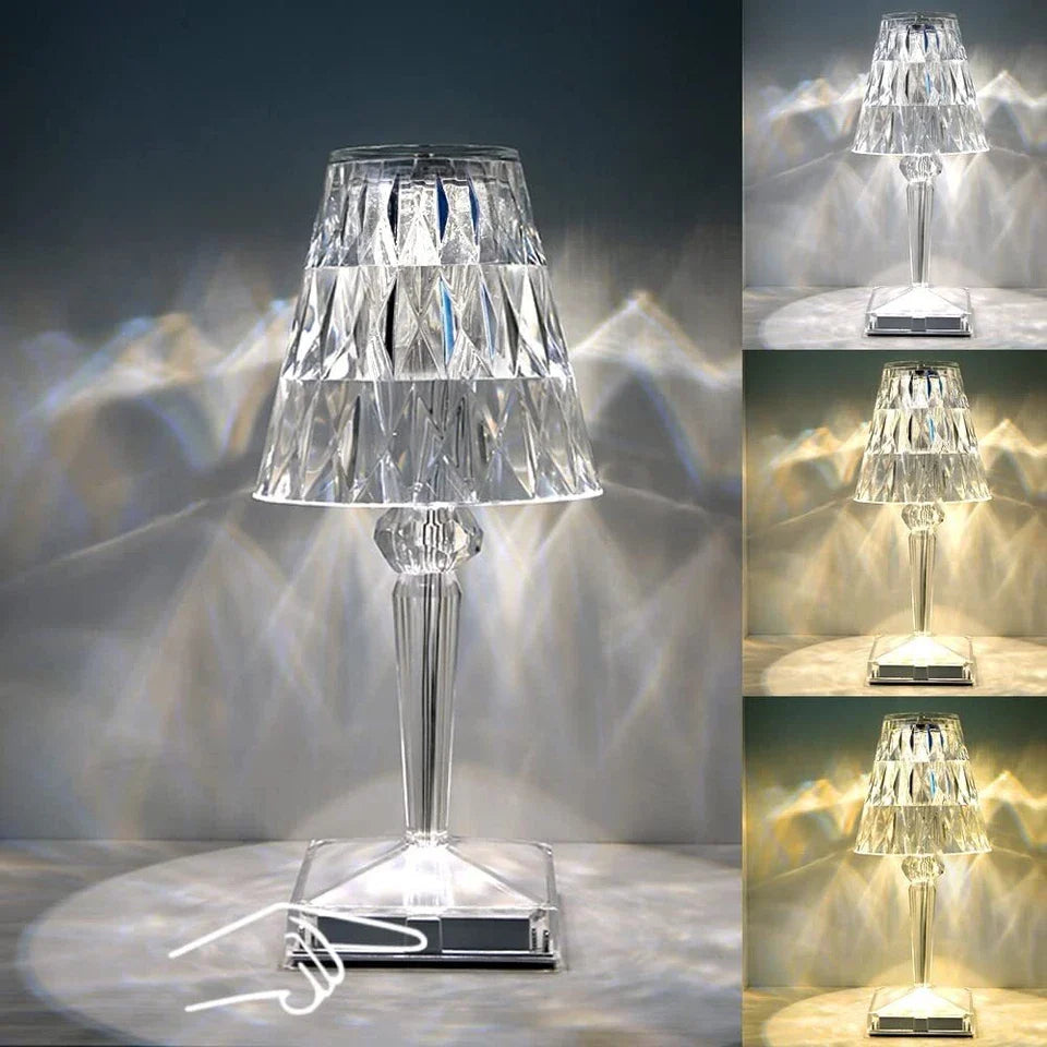 Crystal Diamond Lamp